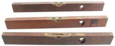 Stanley Rule & Level: Three Early Type Spirit Levels