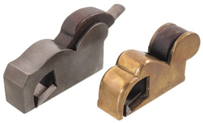 Unmarked: Two British Bullnose Rabbet Planes