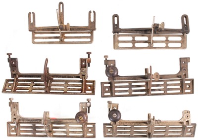 Assorted Makers: Lot Of Incomplete Jointer Gauge