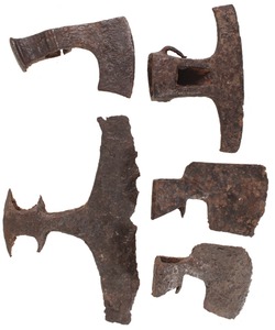 Unmarked: Five Ancient Axe Heads