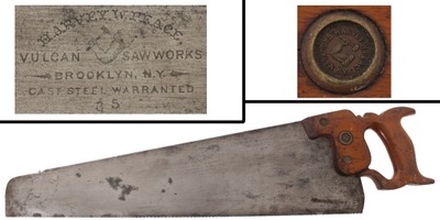 Harvey W. Peace, Brooklyn, New York, No. 32: Extra Clean 20" 11 Pt. Panel Saw