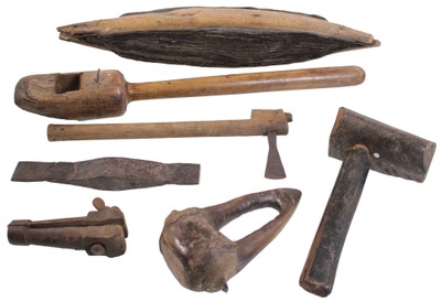 Unmarked: Early Wooden Tools Opportunity Lot