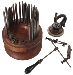 J.G. Hall Manufacturing Company, Roxbury, Vermont: Extra Clean Jewlers Staking Set