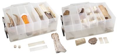 Assorted Makers: Lot Of Bone & Horn Parts For Knife Maki