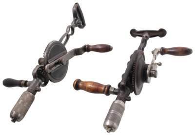 Assorted Makers: Two Heavy Duty 2 Jaw Chuck Breast Drills