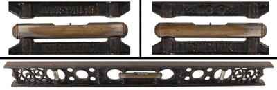 M.W. Robinson, Brooklyn, New York, No. 9: Cast Iron Filigree Level