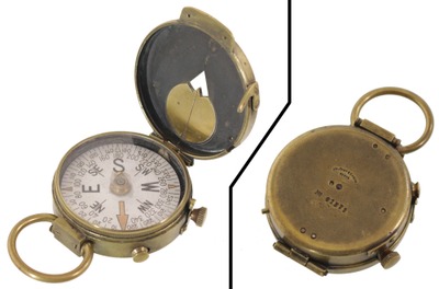 Gruchon & Emons, Berne, Switzerland: Precision Brass Compass