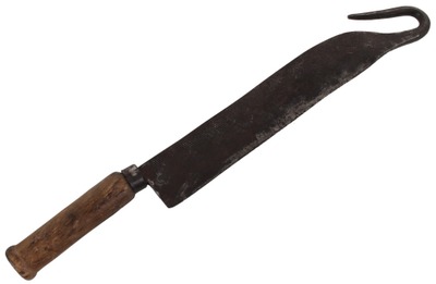 Unmarked: Classic Hand Forged Finnish Billhook