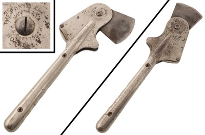 Porto Axe Company, Hornell, New York: Patent Flg. Safety Camp Axe