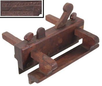 I. Lindenberger, Providence, Rhode Island: Early Yellow Birch Birch Plow Plane