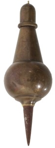 Unmarked: Unus. Small Size Millwright's Plumb Bob
