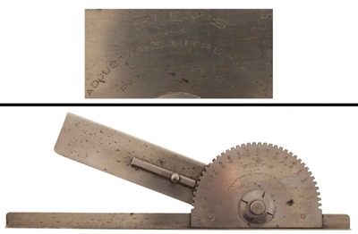 John M. Bley, Philadelphia, Pennsylvania: Bley's Patent Mitre Gauge