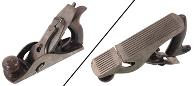 Stanley Rule & Level, No. 10 1/2 C: Rare Corrugated Sole Bench Rabbet Plane