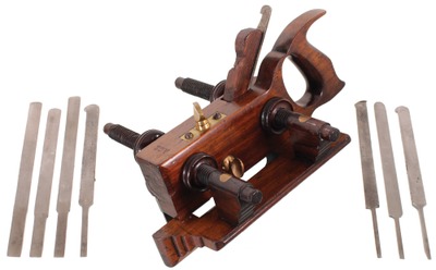 A.C. Bartlett, No. 132: Handled Rosewood Plow Plane