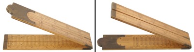 Stanley Rule & Level, No. 81: Two-Foot/Four-Fold Folding Rule