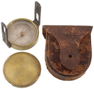 J. Casartelli & Son, Manchester, England: Early English Sighting Compass
