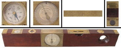 Edward Helb, Railroad, Pennsylvania: Patent Inclinometer Level