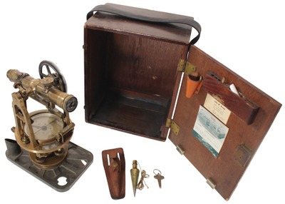 Keuffel & Esser Company, New York, New York: Surveyor's Precision Transit