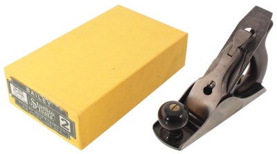 Stanley Rule & Level, No. 2: Rare 1st Lateral Adj. Smooth Plane
