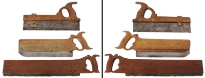 Assorted Makers: Three Large Size Stair Builder's Saws