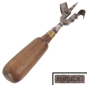 Moser: Early Walnut Hdl. Race Knife