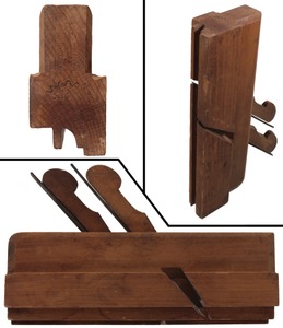 Isaac Field, Providence (Rhode Island): Early Dbl. Cutting Ironding Plane