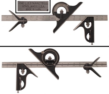 L.S. Starrett Company, Athol, Massachusetts: Engineer's Combination Square