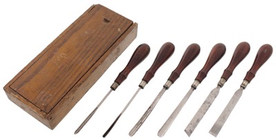 Millers Falls Company, Millers Falls, Massachusetts, No. 2: Boxed Set Of Carving Tools