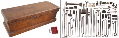 Unmarked: Superb Set Of Foundryman's Tools