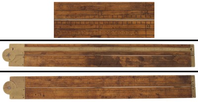 A. Stanley & Company, New Britain, Connecticut, No. 27: Two-Foot, Two Fold Folding Rule