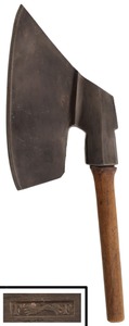 F.F.: Extra Clean 13 1/2" "Goosewing" Axe