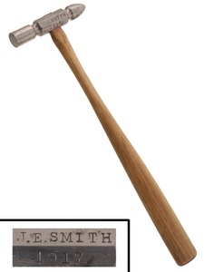 Smith, J.T.: Fancy C'man Made Metal Wkg. Hammer