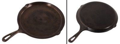 Griswold Manufacturing Company, Erie, Pennsylvania, No. 109: Uncommon Shallow Dbl. Pour Skillet