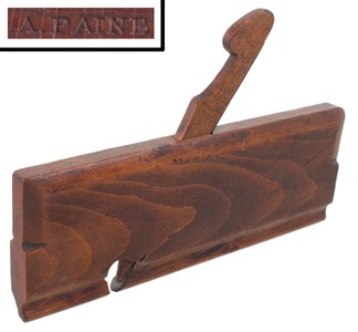 Paine, Alvin/96 Oak St., Binhamto: Rare Gunsmith Made Molding Plane