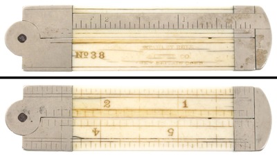 Stanley Rule & Level, No. 38: Six-Inch, Two-Fold Folding Rule