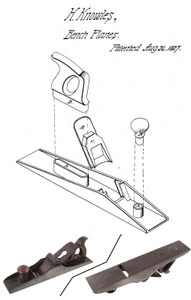Hazard Knowles, Colchester, Connecticut: Classic "Knowles Type" Jack Plane