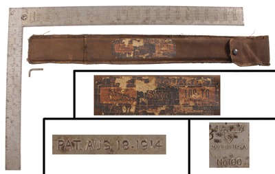 Stanley Rule & Level, No. 100-TD: Patent "Takedown" Square