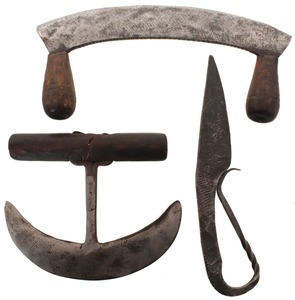 Assorted Makers: Three File Forged Kitchen Tools