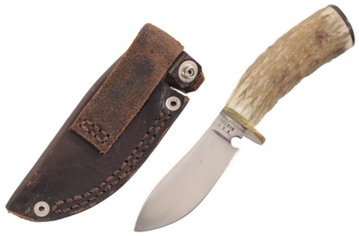 Kelgin Knife Works/Connersville,: Kelgin Staghorn Handle Skinning Knife
