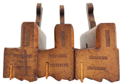 C. Heathcott,  Sheffield, England: Stepped Set Of 3 "complex "g Planes