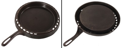 Griswold Manufacturing Company, Erie, Pennsylvania, No. 869: Rare "Odorless" Cast Iron Frying Pan