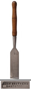Buck Brothers, Millbury, Massachusetts: 3" Width Socket Carpenter's Slick