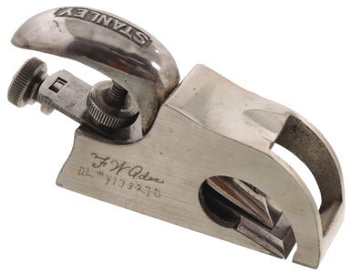 Stanley Rule & Level, No. 90 A: Rare Nickel Plated Bullnose Plane