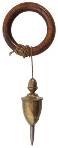 Unmarked: Fancy "Chalice" Form Plumb Bob