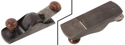Metallic Plane Company, Auburn, New York: Rare Pusher Hdl. Block Plane