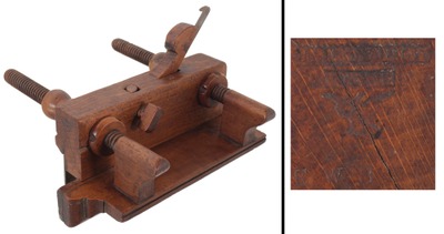 Lovejoy, H./Wayne, Maine: Rare Maine Maker Screw Arm Plow Plane