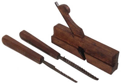Unmarked: Three Early Type Woodworking Tools