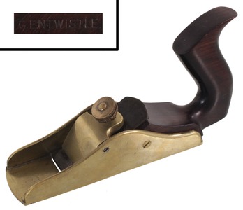 Entwistle, G./Maker: Rosewood Infill Smoothing Plane