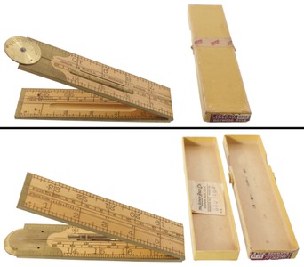 Lufkin Rule Company, Saginaw, Michigan, No. 873 L: Combination Folding Rule