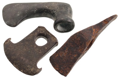 Assorted Makers: Three Bronze & Early Iron Age Edge Tools